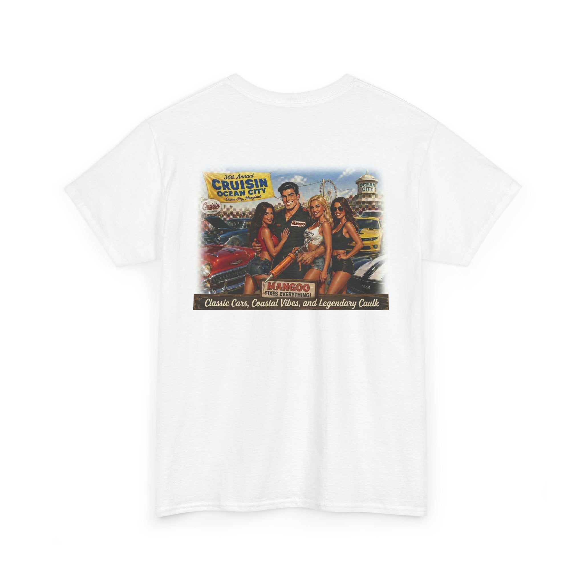 OC Cruisin' Classics Graphic Tee – Vintage Muscle Car & Crew Retro Poster T-Shirt