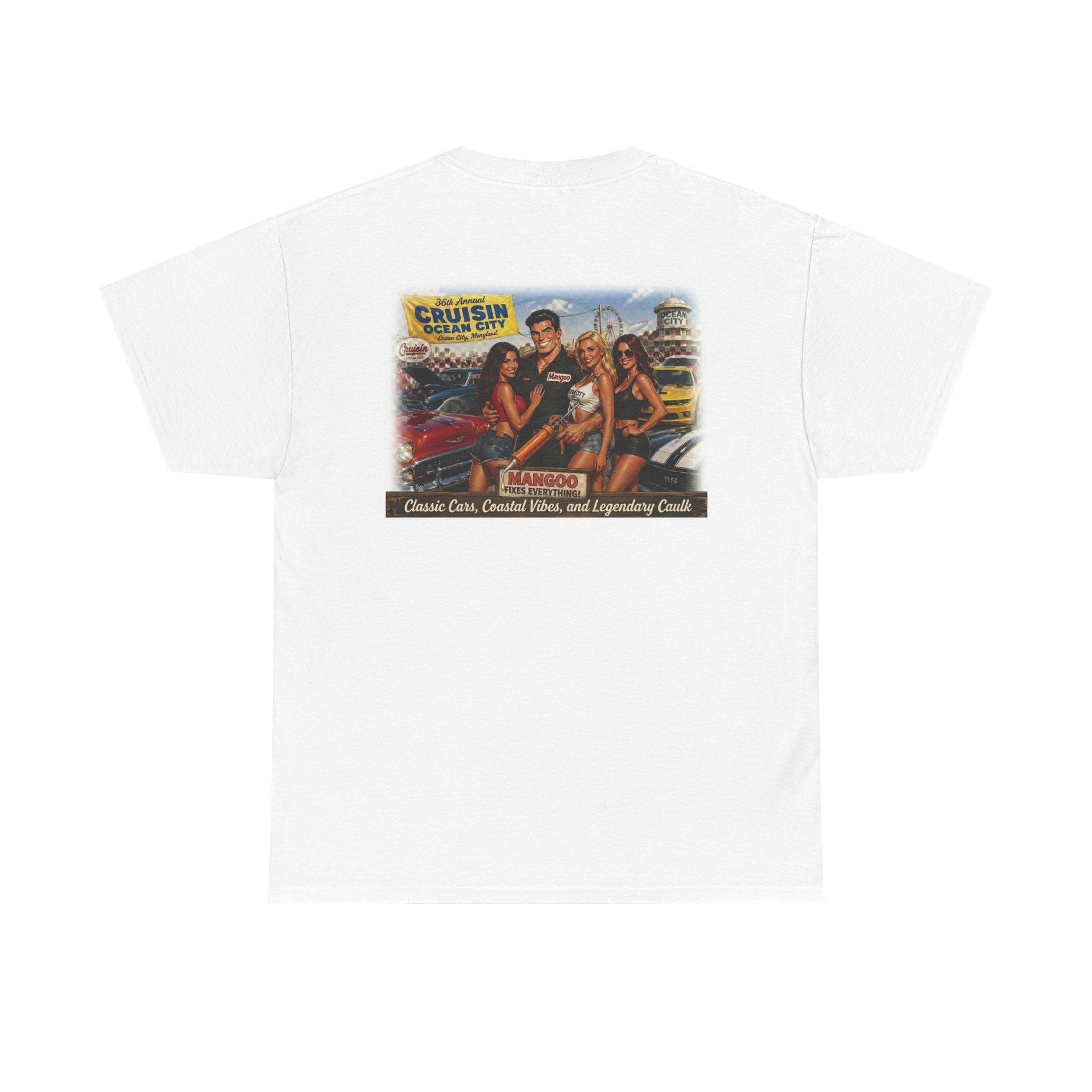 OC Cruisin' Classics Graphic Tee – Vintage Muscle Car & Crew Retro Poster T-Shirt
