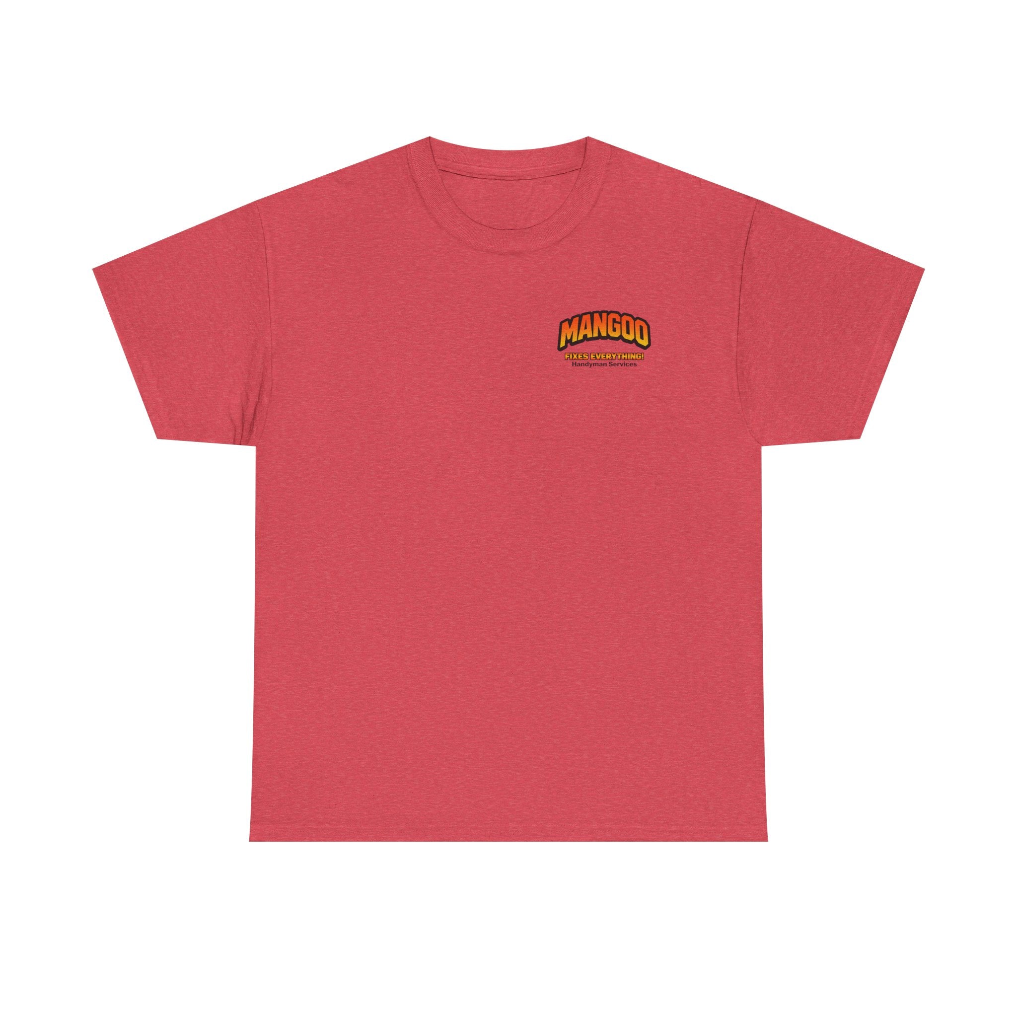 Mangoo Fixes Everything T-Shirt | Vintage Handyman Cartoon Tee