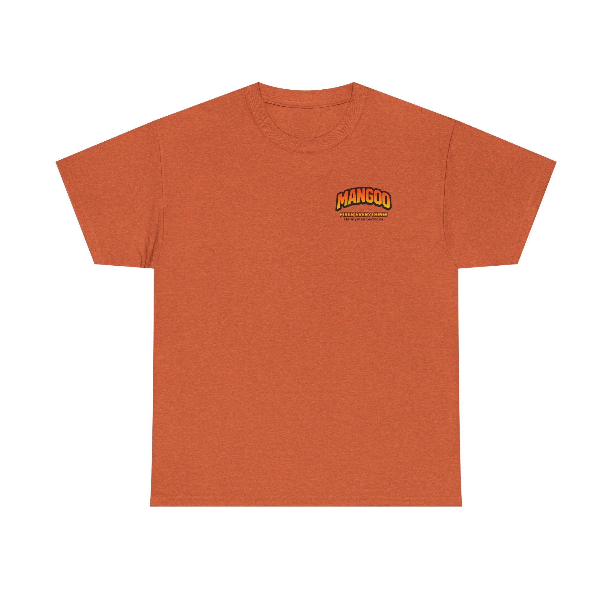 Mangoo Fixes Everything T-Shirt | Vintage Handyman Cartoon Tee